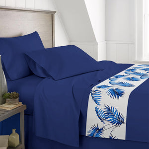 Спално бельо Delicate - синьо