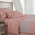 Спално бельо Delicate от 100% памучен сатен в розово от Аглика