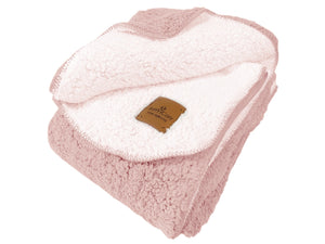 Одеало Soft & Cozy 150x200 см - Розово/бяло