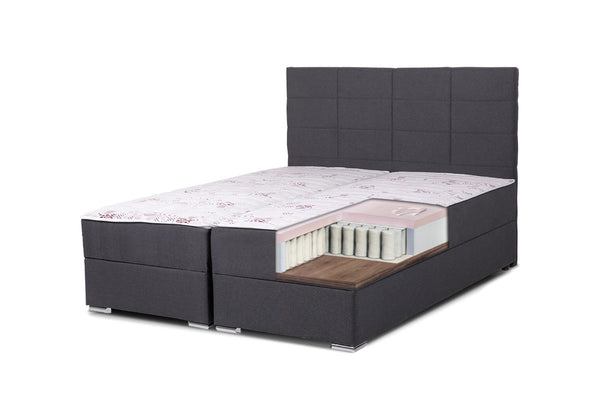 Легло Double Comfort Dark Pocket 160/200 см с два матрака - Sleepy