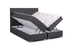 Легло Double Comfort Dark Bonnell 160/200 см с два матрака - Sleepy